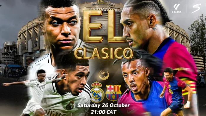 Watch El Clásico 2025 LIVE – Real Madrid vs Barcelona | LaLiga’s Big Weekend on SuperSport
